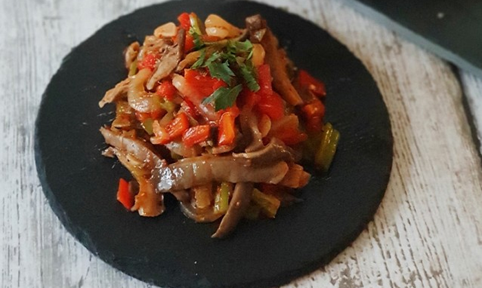 Roasted Oyster Mushrooms